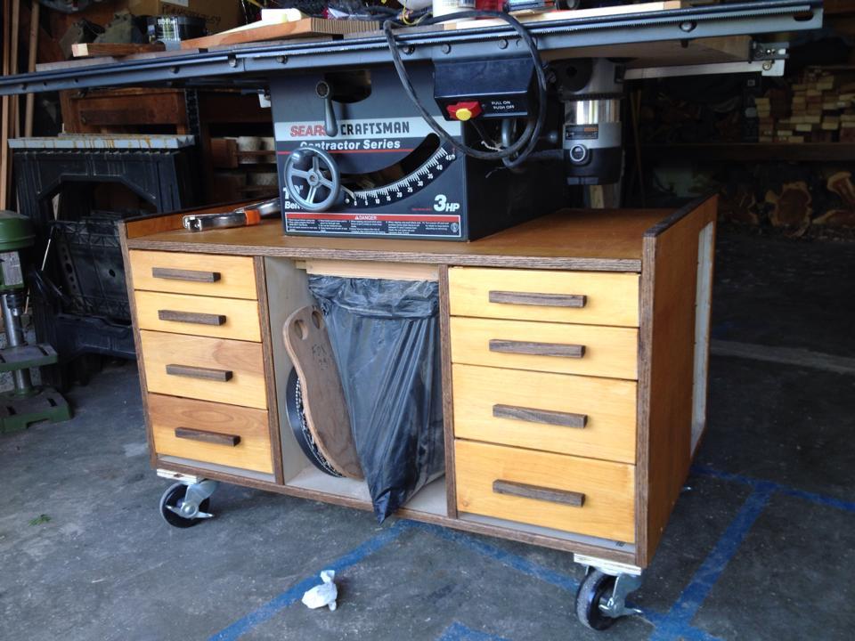 Table Saw Cabinet
