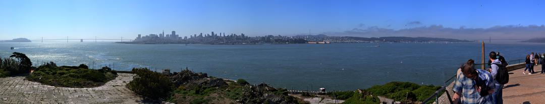 Alcatraz - View of the City